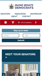 Mobile Screenshot of mainesenate.org